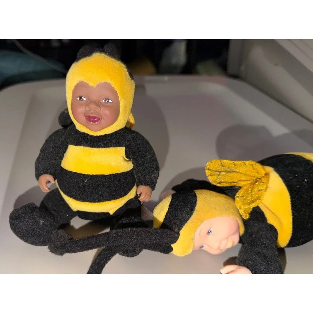 Set of 2 Anne Geddes Baby Bee